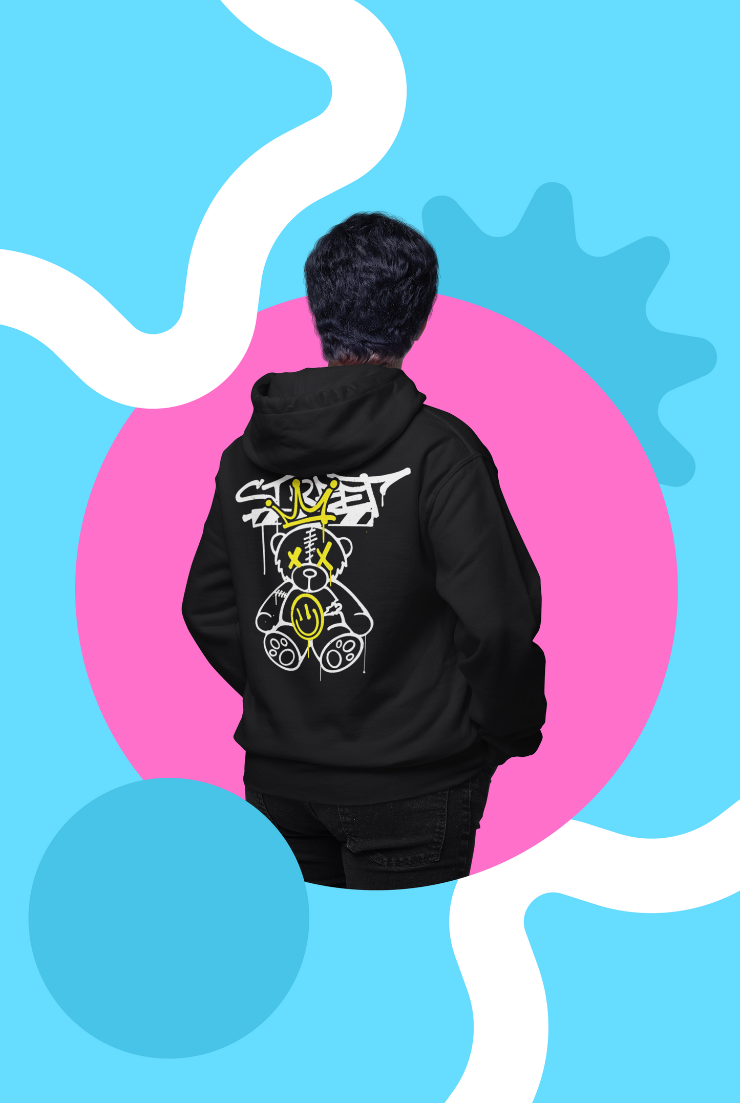 Street Bear-Hoodie