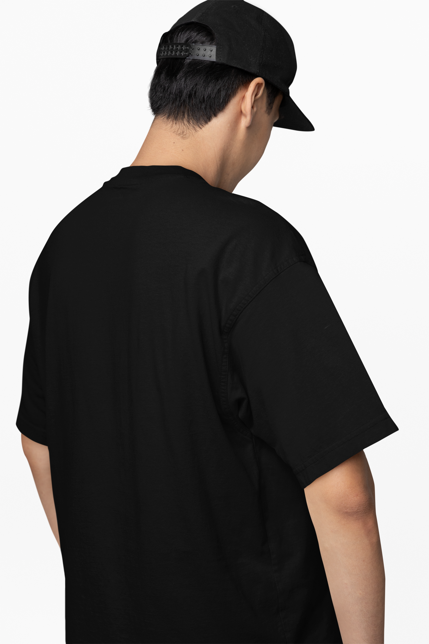 KEANO -Black Cotton T-shirt