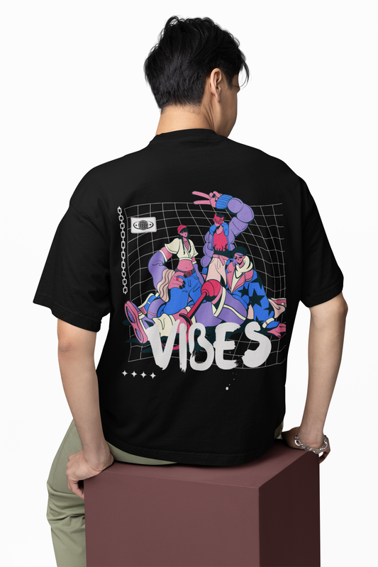 Vibe check - Black Tshirt