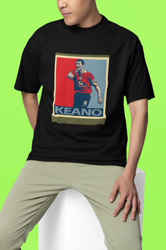 KEANO -Black Cotton T-shirt