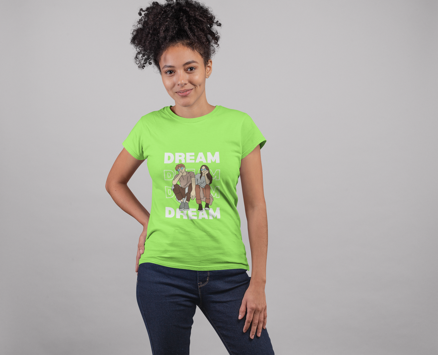 Dream Green-Regular Size T-shirt