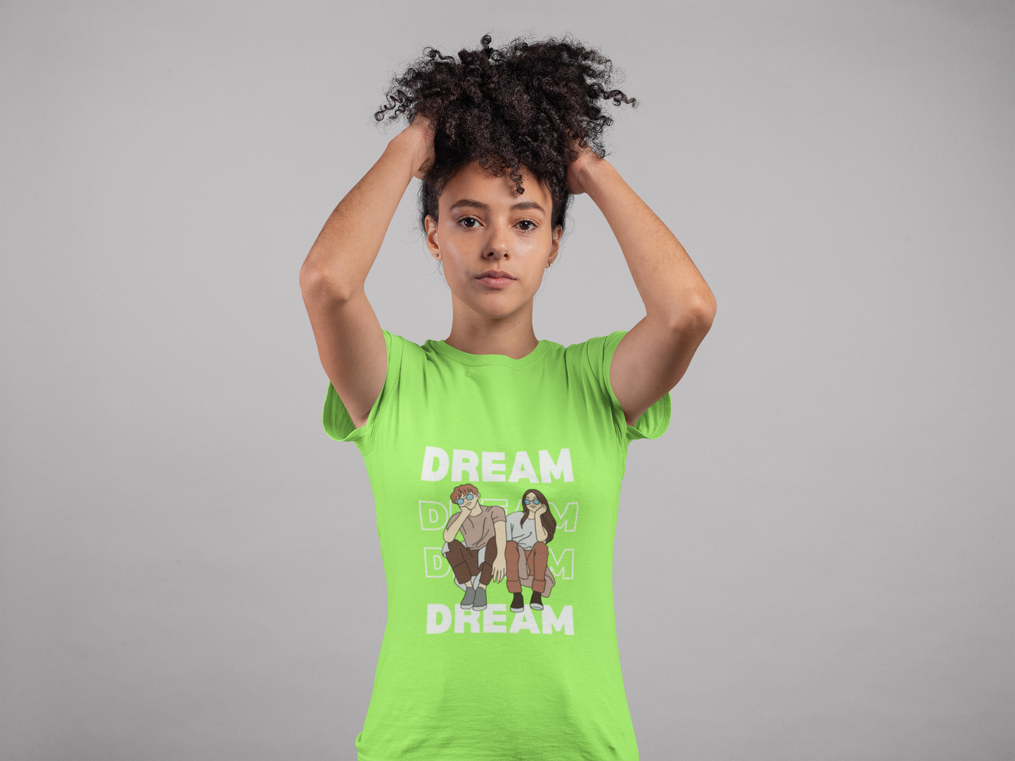 Dream Green-Regular Size T-shirt